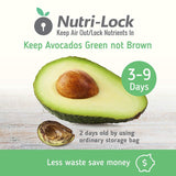Nutri-Lock Vacuum Sealer Bags. (150 Bags) 50 Pint, 50 Quart & 50 Gallon Food Sealer Bags for FoodSaver, Sous Vide