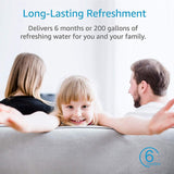 AQUACREST XWF Refrigerator Water Filter, Compatible with GE GBE 21, GDE21, GDE25, GFE24, GFE26, GNE21, GNE25, GNE27, GWE19, GYE18, GSE25, GSS23, GSS25, GZS22, PSE25, CZS22