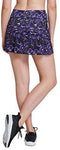 Cityoung Women's Casual Pleated Tennis Golf Skirt with Underneath Shorts Running Skorts