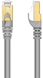 Maximm Cat7 Ethernet Cable, 15 Feet, Green, 5-Pack - Pure Copper - RJ45 Gold-Plated Snagless Connectors 600 MHz, 10 Gbps. for Fast Network & Computer Networking + Cable Clips and Ties