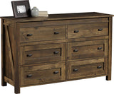 Ameriwood Home  Farmington Night Stand, Rustic ,Small, Century Barn Pine - 5683215PCOM